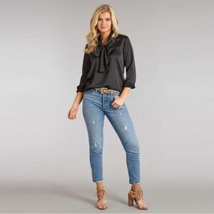 Lauren James Margo Silk Tie Top